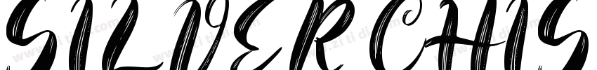 SILVER CHISEL字体转换